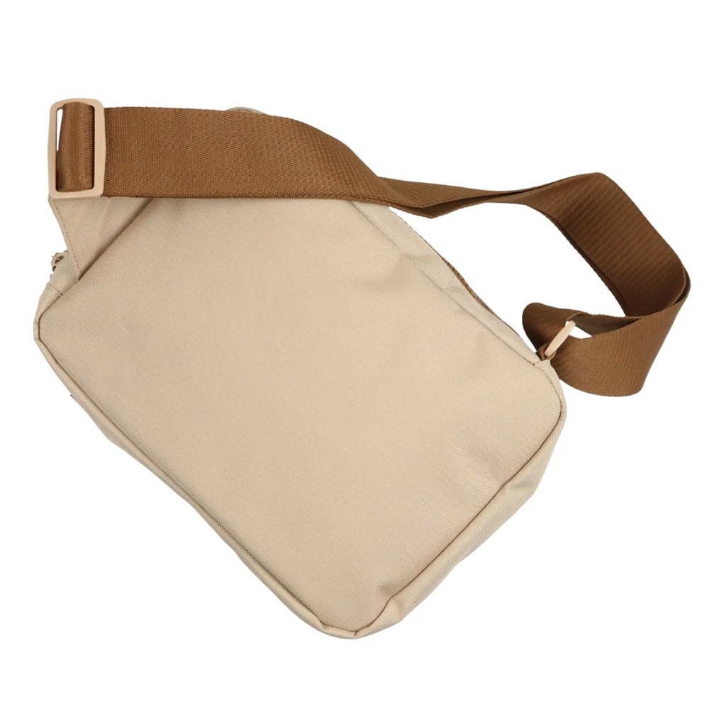 Nike Jordan Air Hesi Crossbody Sling Bag Tan Brown Jumpman Backpack Nylon Small - Picture 8 of 14